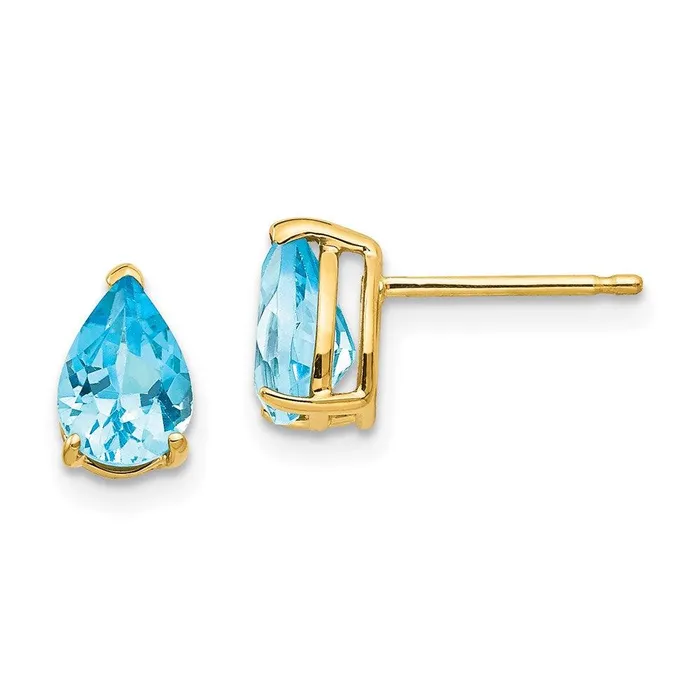Jewelry Earrings 14k 7x5 Pear Earring Mountings No Stones Included No Backs Jewelry Earrings 14k 7x5 Pear Earring Mountings No Stones Included No Backs