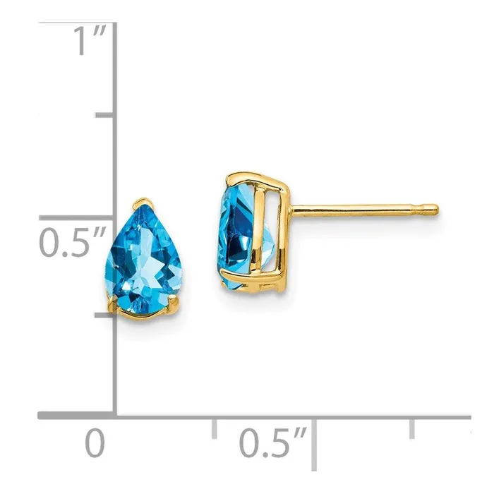 Jewelry Earrings 14k 7x5 Pear Earring Mountings No Stones Included No Backs Jewelry Earrings 14k 7x5 Pear Earring Mountings No Stones Included No Backs
