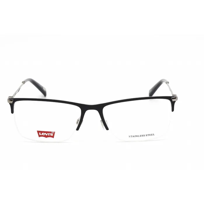 Levis Bracelets Levis Mens Eyeglasses Clear Lens Matte Blue Stainless Steel LV 5029 0FLL 00