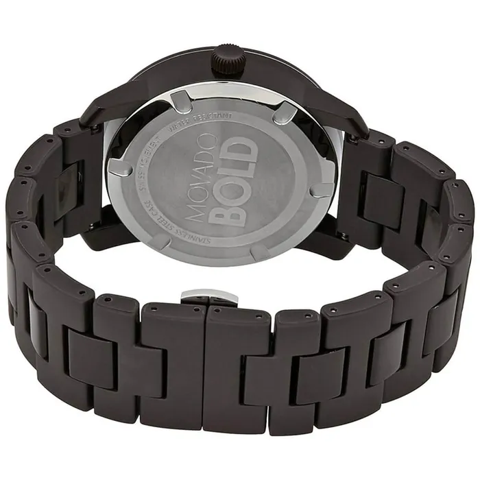 Movado Bracelets Movado Mens Quartz Watch Bold Dark Brown Stainless Steel Bracelet 3600462 Movado Bracelets Movado Mens Quartz Watch Bold Dark Brown Stainless Steel Bracelet 3600462