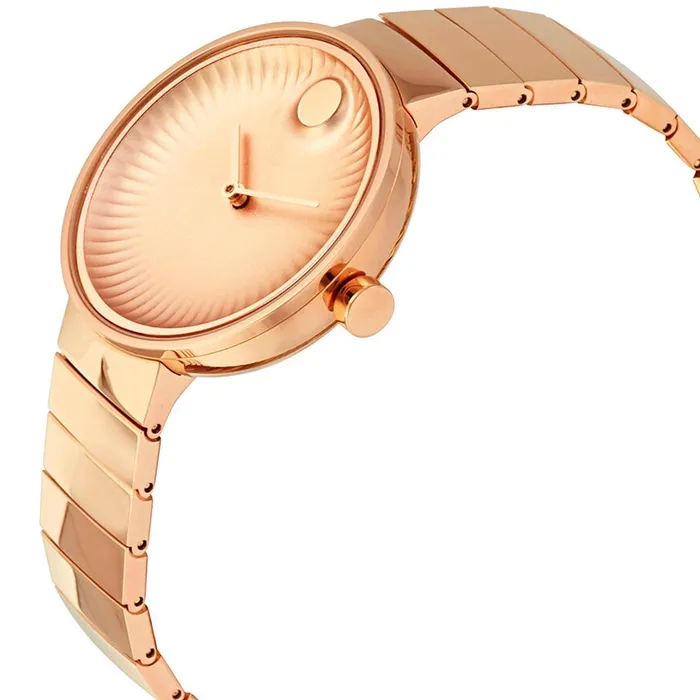 Movado Bracelets Movado Womens Quartz Watch Edge Rose Gold Stainless Steel Bracelet 3680013 Movado Bracelets Movado Womens Quartz Watch Edge Rose Gold Stainless Steel Bracelet 3680013