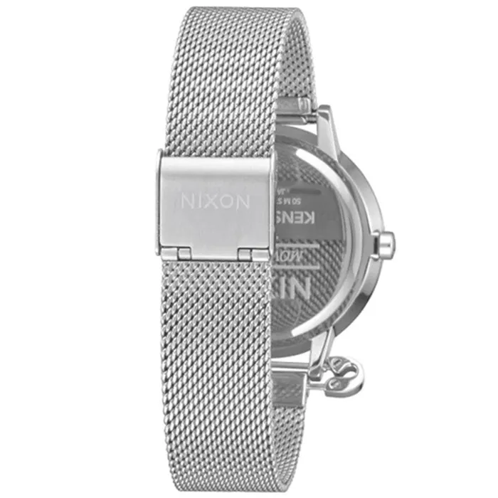 NIXON Bracelets Nixon Womens Quartz Watch Kensington Silver Tone Dial Steel Bracelet A12293225 NIXON Bracelets Nixon Womens Quartz Watch Kensington Silver Tone Dial Steel Bracelet A12293225