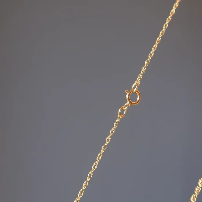 Satin Crystals Necklaces Pink Jasper Necklace Artists Circle 14Karat Gold