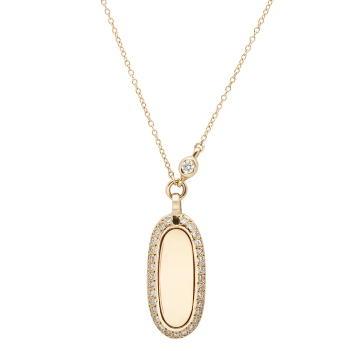 Scosha Necklaces Simone Gold Pendant Necklace
