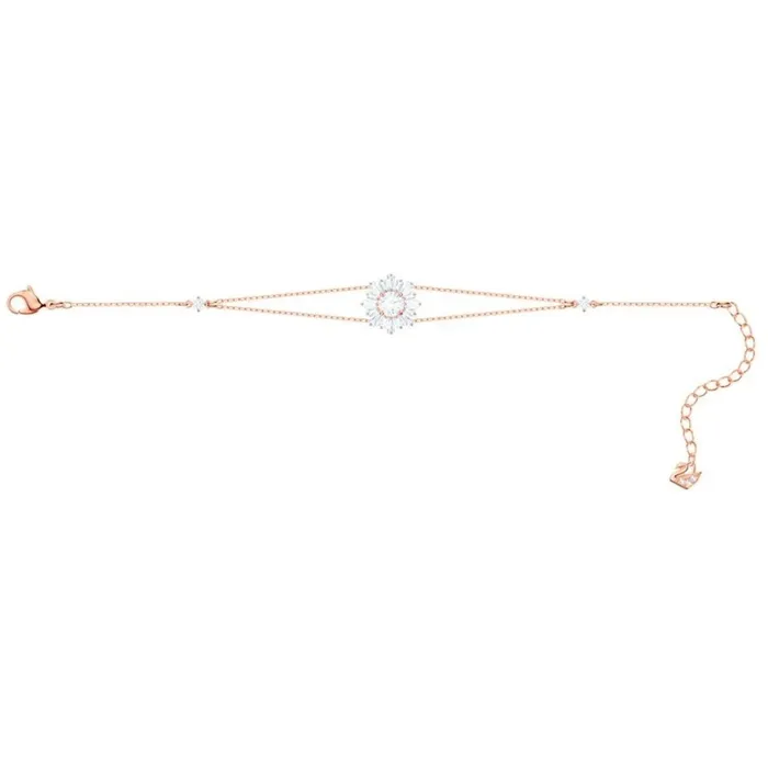 Swarovski Bracelets Swarovski Womens Bracelet Sunshine White Crystal Motif Rose Gold Plated 5451357 Swarovski Bracelets Swarovski Womens Bracelet Sunshine White Crystal Motif Rose Gold Plated 5451357