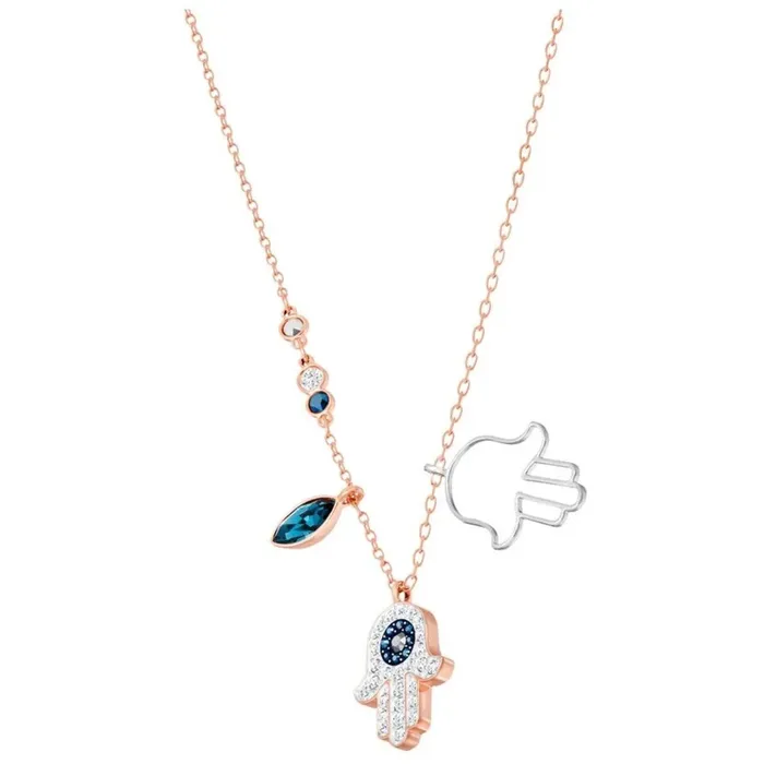 Swarovski Necklaces Swarovski Womens Necklace Swarovski Symbolic Hamsa Hand Pendant 5396882