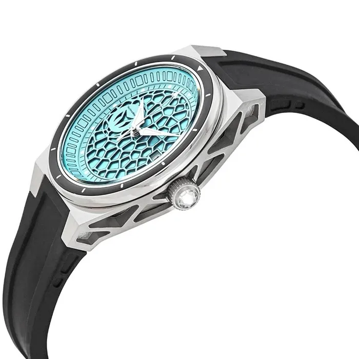 Technomarine Womens Quartz Watch TechnoCell Light Blue Dial Black Strap TM318074 TechnoMarine Watches Technomarine Womens Quartz Watch TechnoCell Light Blue Dial Black Strap TM318074 TechnoMarine Watches