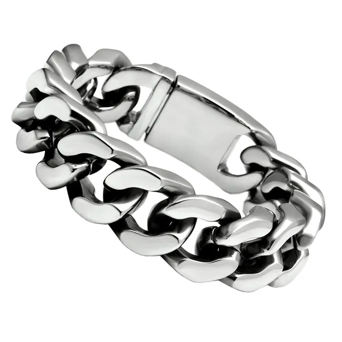 TK442 High polished no plating Stainless Steel Bracelet with No Stone Alamode Bracelets TK442 High polished no plating Stainless Steel Bracelet with No Stone Alamode Bracelets