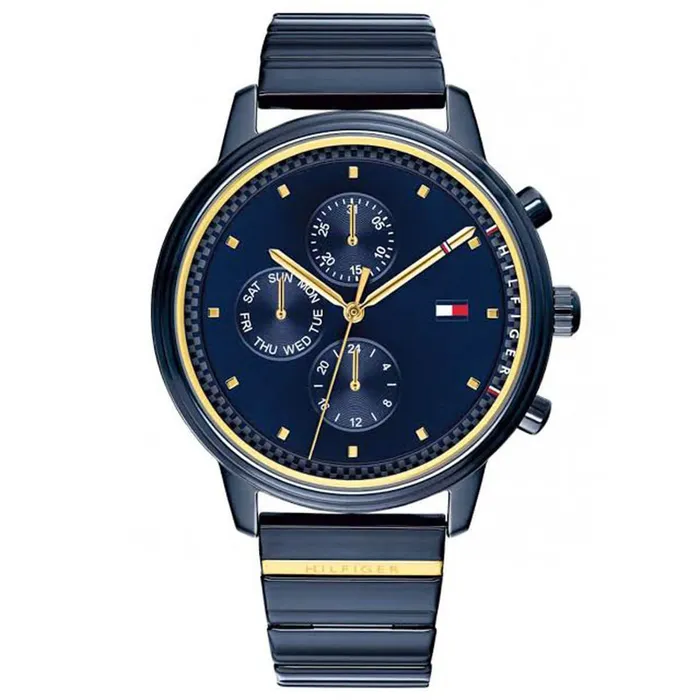 Tommy Hilfiger Tommy Hilfiger Womens Quartz Watch Blake DayDate Blue Dial Bracelet 1781893 Bracelets Tommy Hilfiger Tommy Hilfiger Womens Quartz Watch Blake DayDate Blue Dial Bracelet 1781893 Bracelets