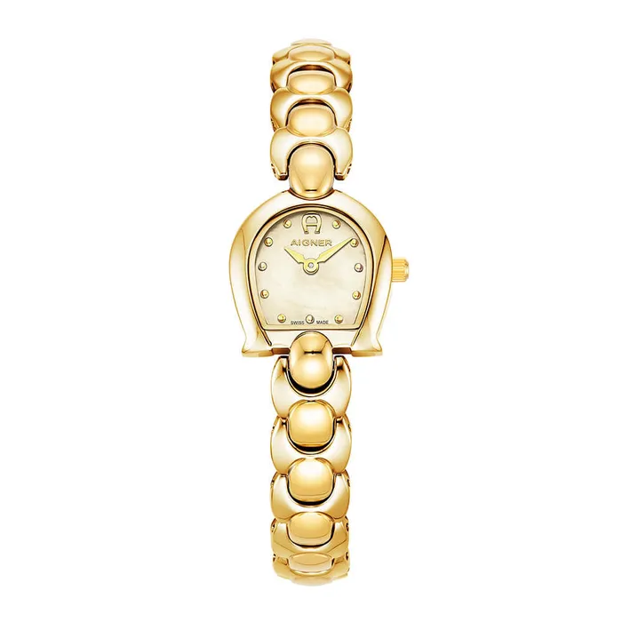 Aigner Bracelets Aigner Elba Ladies Champagne MOP Gold Stainless Steel Watch Aigner Bracelets Aigner Elba Ladies Champagne MOP Gold Stainless Steel Watch