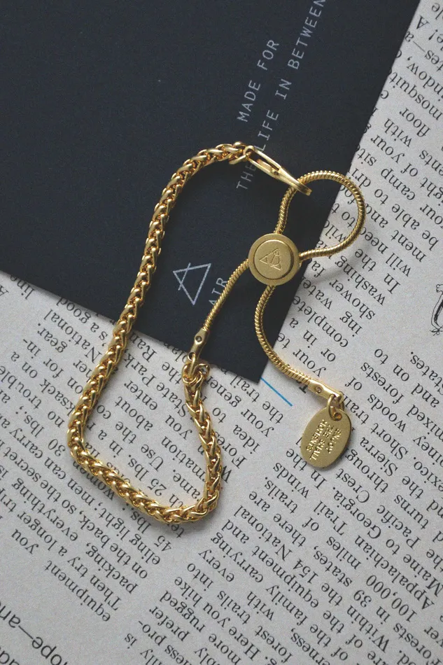 Air Anchor Stainless Steel Good Things Are Coming Adjustable Chain Bracelet Bracelets Air Anchor Stainless Steel Good Things Are Coming Adjustable Chain Bracelet Bracelets