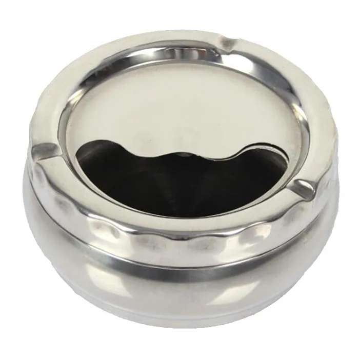 Bracelets Dropshipped via Social Commerce Network Stainless Steel Ashtray Holder with Rotatable Lid 10cm Diameter Bracelets Dropshipped via Social Commerce Network Stainless Steel Ashtray Holder with Rotatable Lid 10cm Diameter