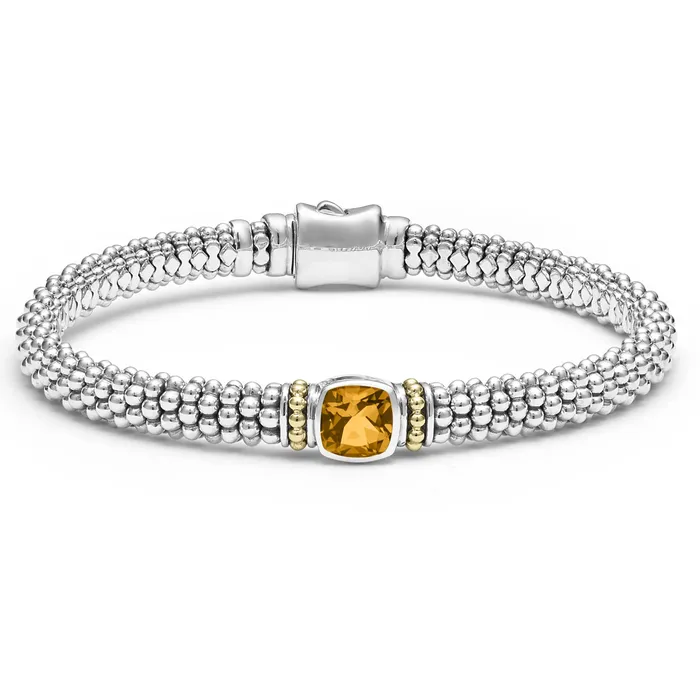 Bracelets LAGOS Rittenhouse Citrine Caviar Bracelet 6mm