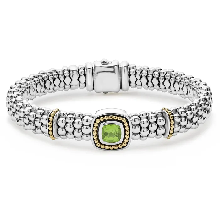 Bracelets LAGOS Rittenhouse Peridot Caviar Bracelet 9mm
