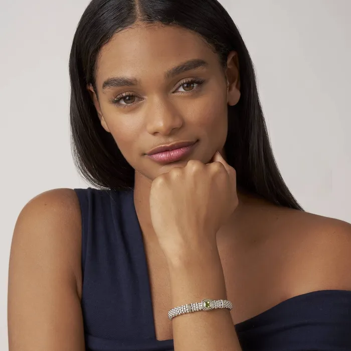Bracelets LAGOS Rittenhouse Peridot Caviar Bracelet 9mm Bracelets LAGOS Rittenhouse Peridot Caviar Bracelet 9mm