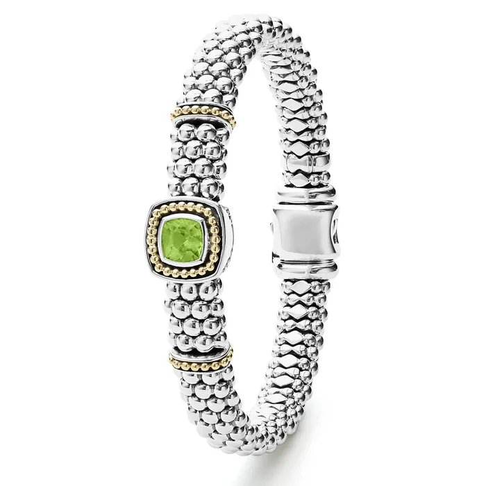 Bracelets LAGOS Rittenhouse Peridot Caviar Bracelet 9mm Bracelets LAGOS Rittenhouse Peridot Caviar Bracelet 9mm
