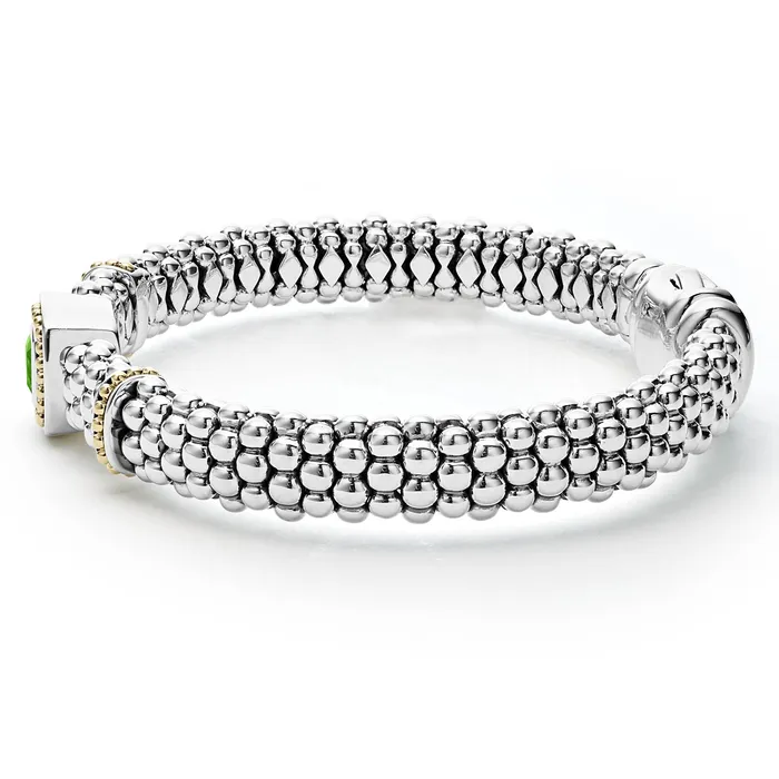 Bracelets LAGOS Rittenhouse Peridot Caviar Bracelet 9mm Bracelets LAGOS Rittenhouse Peridot Caviar Bracelet 9mm