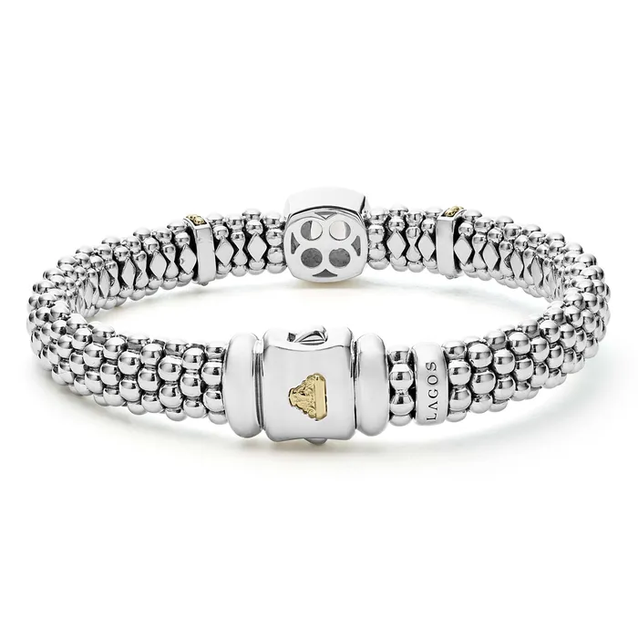 Bracelets LAGOS Rittenhouse White Topaz Caviar Bracelet 9mm Bracelets LAGOS Rittenhouse White Topaz Caviar Bracelet 9mm
