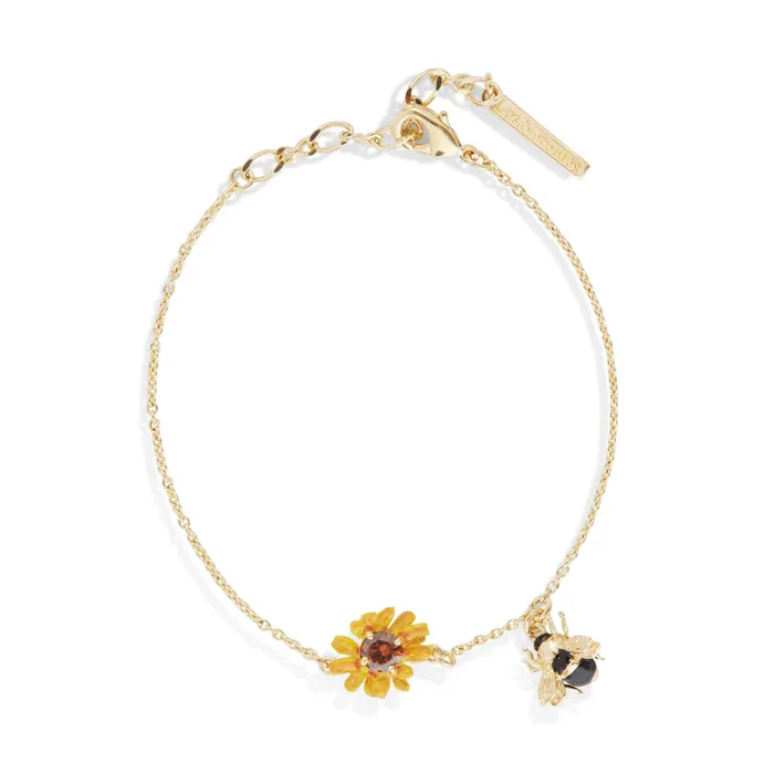 Bracelets Les Nereides Les Nereides Buttercup And Bee Fine Bracelet