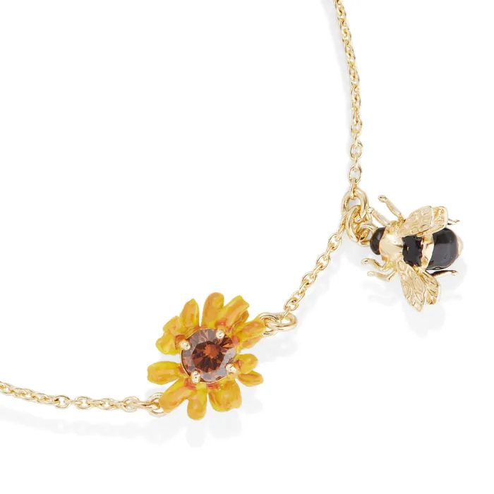 Bracelets Les Nereides Les Nereides Buttercup And Bee Fine Bracelet