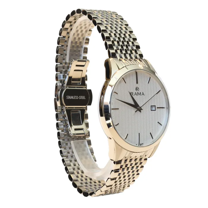 Bracelets Rama Mens Stainless Steel Mesh Bracelet Rama