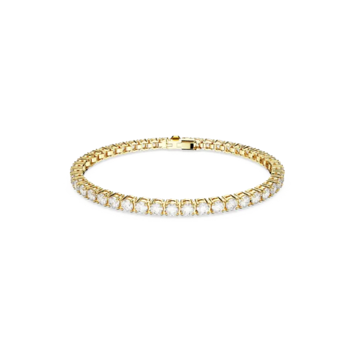 Bracelets Swarovski Swarovski Matrix Tennis Bracelet Round cut