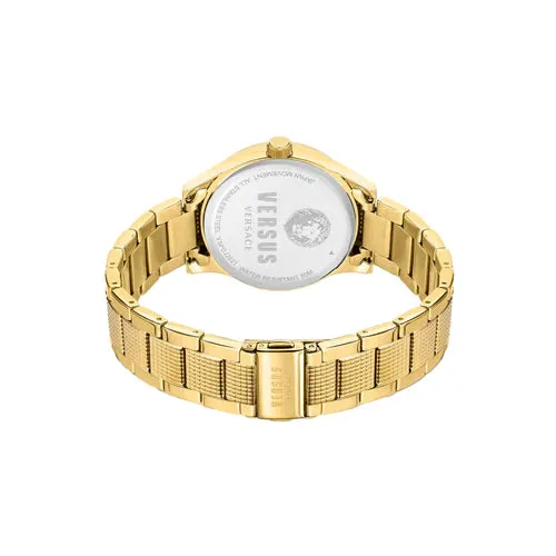 Bracelets Versus Versus Versace Bayside Womens Champagne Dial Gold Stainless Steel Watch