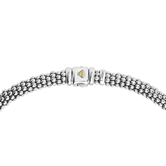 Caviar Lux Single Station Diamond Caviar Necklace LAGOS Necklaces Caviar Lux Single Station Diamond Caviar Necklace LAGOS Necklaces