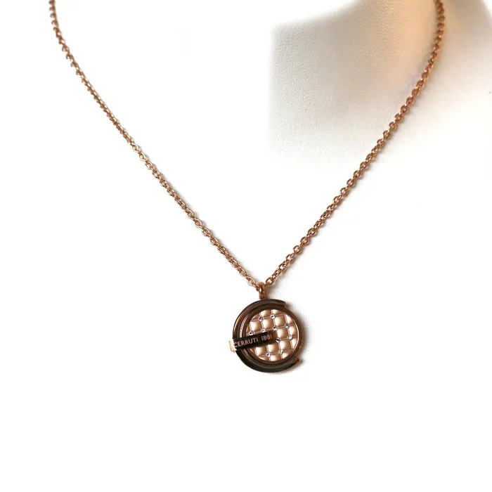 Cerruti Necklaces Cerruti Ladies Necklace Rose Gold Plated Cerruti Necklaces Cerruti Ladies Necklace Rose Gold Plated