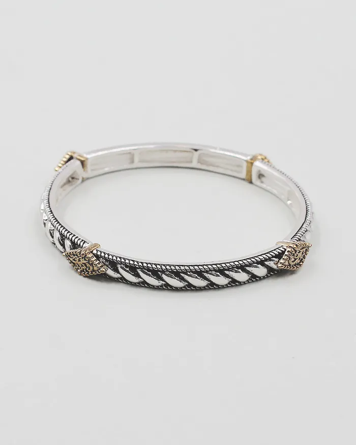Classic Designed Pattern Stretch Bangle Bracelet check052722 Bracelets Classic Designed Pattern Stretch Bangle Bracelet check052722 Bracelets