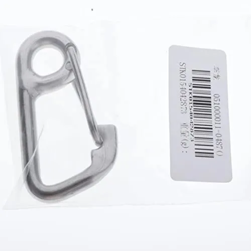 Dropshipped via Social Commerce Network Bracelets ATORSE Stainless Steel Snap Spring Buckle Hook BCD Finger Spool Dive Safety Clip