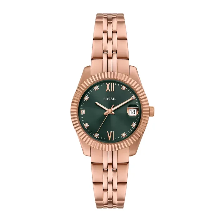 Earrings Fossil Scarlette Ladies ThreeHand Date Rose GoldTone Stainless Steel Watch Fossil Earrings Fossil Scarlette Ladies ThreeHand Date Rose GoldTone Stainless Steel Watch Fossil