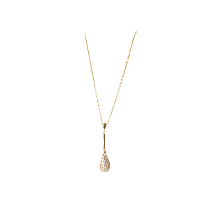 Esprit Necklace Gold Chain Long Stainless Steel With Dangle Pendant Esprit Necklaces Esprit Necklace Gold Chain Long Stainless Steel With Dangle Pendant Esprit Necklaces