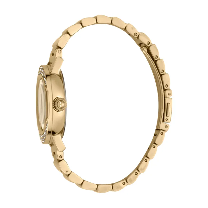 Just Cavalli Bracelets Just Cavalli Women Watch Gold Color Case Champagne Dial Gold Color Stainless Steel Metal Bracelet Just Cavalli Bracelets Just Cavalli Women Watch Gold Color Case Champagne Dial Gold Color Stainless Steel Metal Bracelet