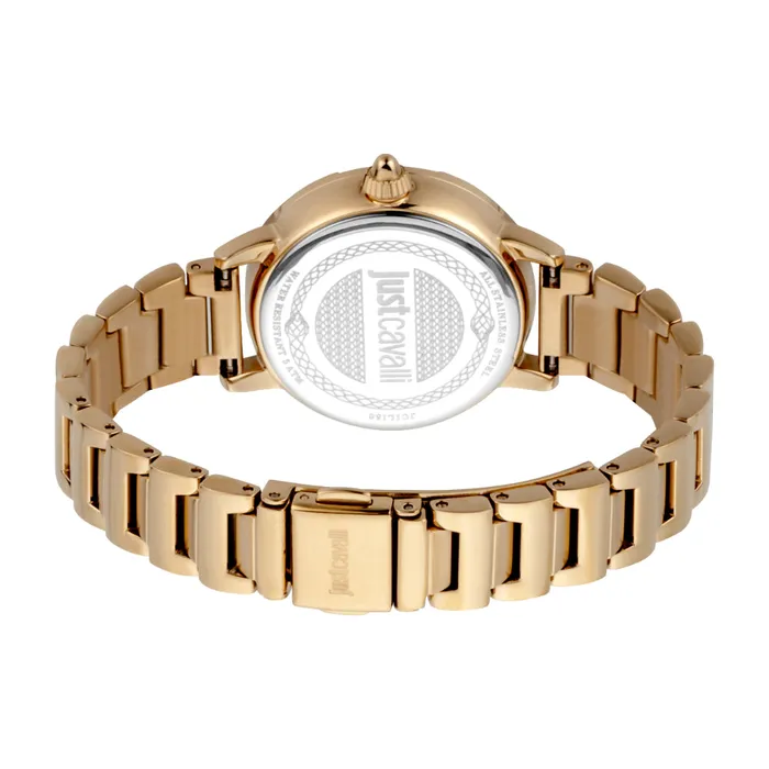 Just Cavalli Bracelets Just Cavalli Women Watch Gold Color Case Champagne Dial Gold Color Stainless Steel Metal Bracelet Just Cavalli Bracelets Just Cavalli Women Watch Gold Color Case Champagne Dial Gold Color Stainless Steel Metal Bracelet