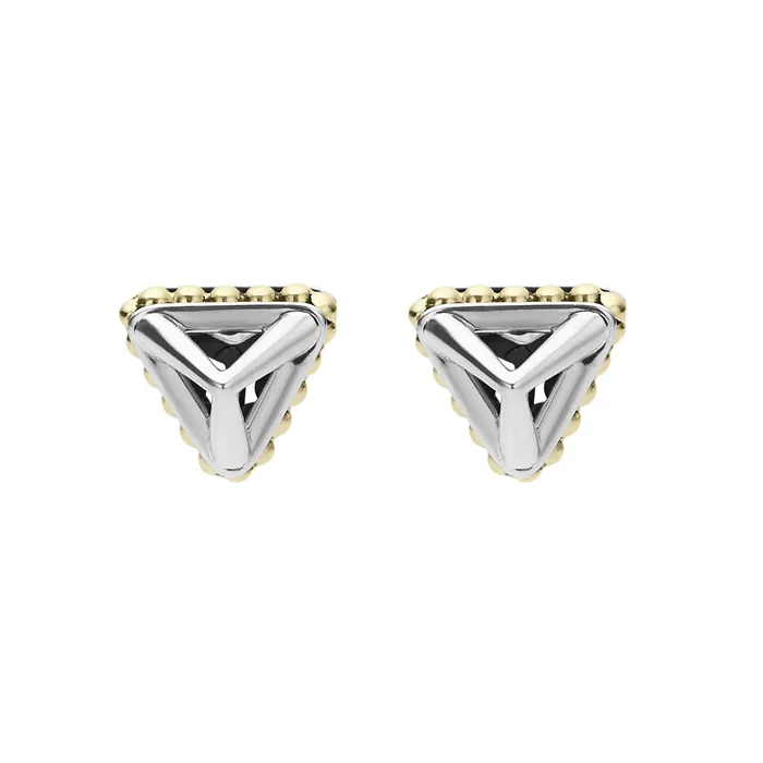 KSL Open Pyramid Stud Earrings Lagos Earrings KSL Open Pyramid Stud Earrings Lagos Earrings