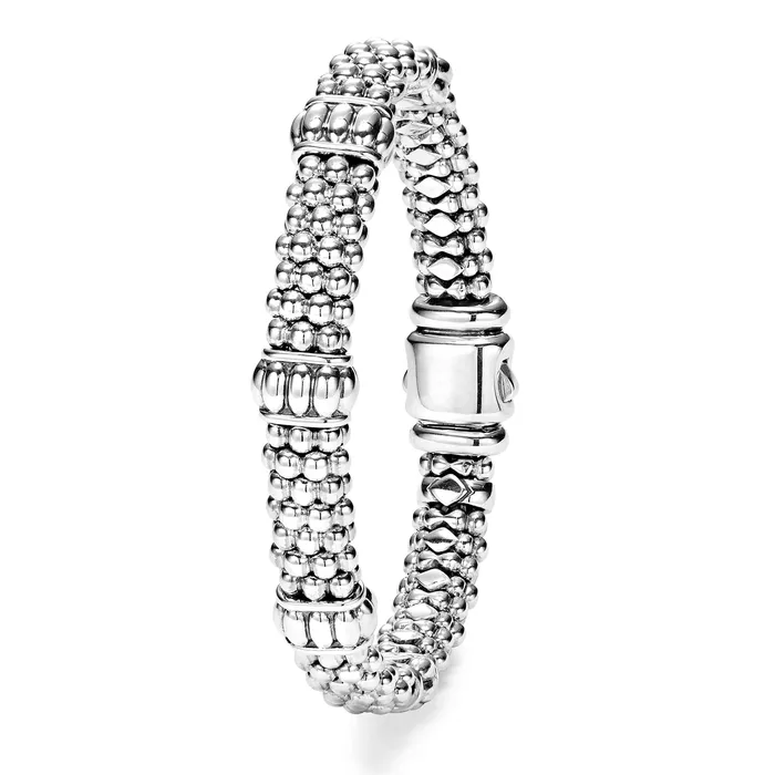 Lagos Bracelets Signature Caviar Fluted Beaded Bracelet 9mm Lagos Bracelets Signature Caviar Fluted Beaded Bracelet 9mm
