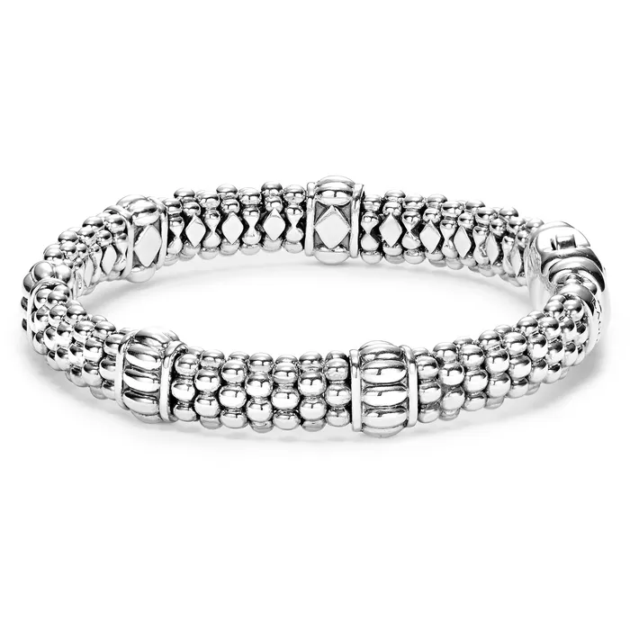 Lagos Bracelets Signature Caviar Fluted Beaded Bracelet 9mm Lagos Bracelets Signature Caviar Fluted Beaded Bracelet 9mm