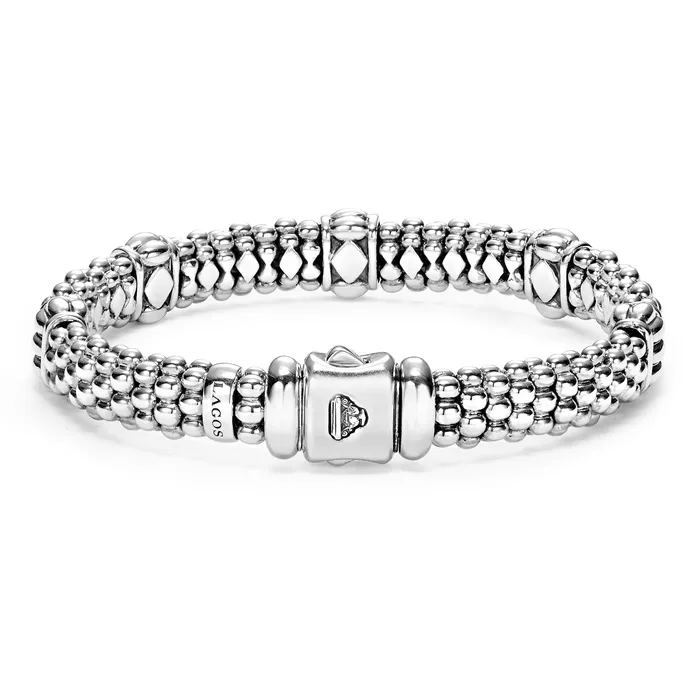 Lagos Bracelets Signature Caviar Fluted Beaded Bracelet 9mm Lagos Bracelets Signature Caviar Fluted Beaded Bracelet 9mm
