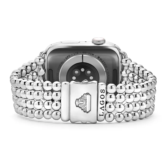 LAGOS Bracelets Smart Caviar Stainless Steel Infinite Caviar Beaded Watch Bracelet 42mm49mm LAGOS Bracelets Smart Caviar Stainless Steel Infinite Caviar Beaded Watch Bracelet 42mm49mm