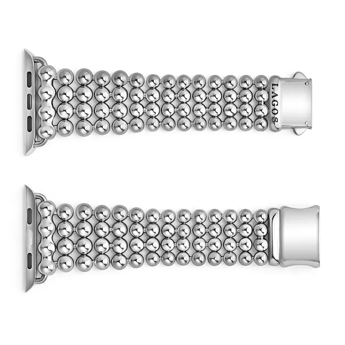LAGOS Bracelets Smart Caviar Stainless Steel Infinite Caviar Beaded Watch Bracelet 42mm49mm LAGOS Bracelets Smart Caviar Stainless Steel Infinite Caviar Beaded Watch Bracelet 42mm49mm