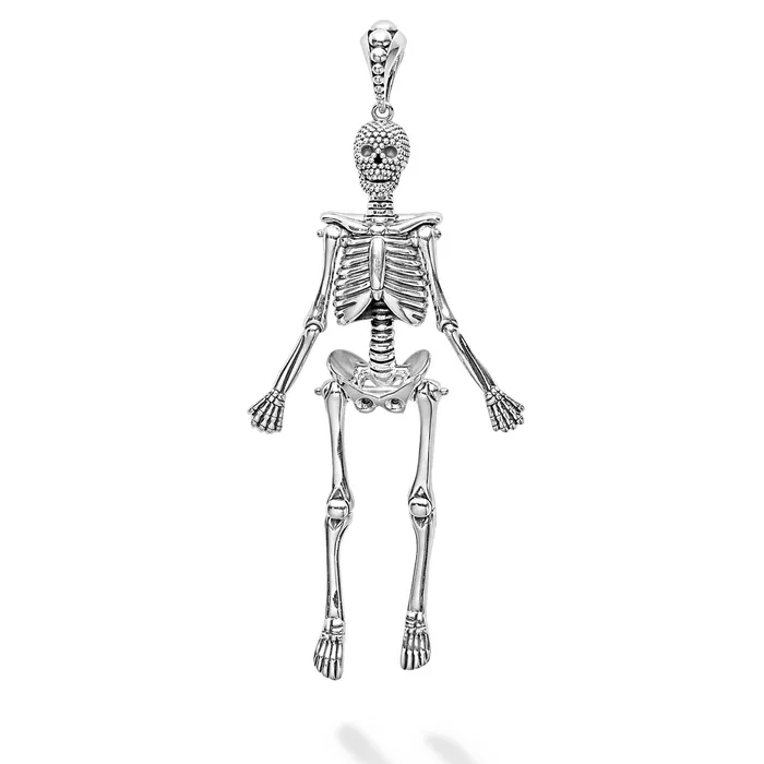 LAGOS Necklaces Rare Wonders Caviar Skeleton Pendant Necklace