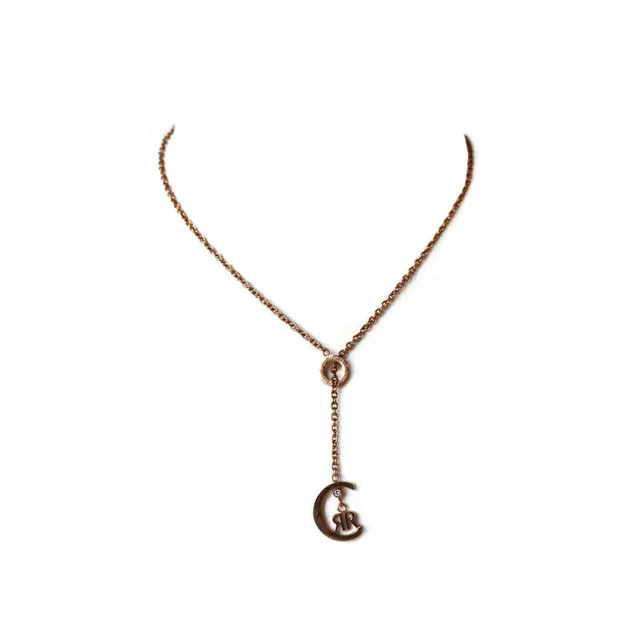 Necklaces Cerruti Cerruti Ladies Necklace Rose Gold Plated
