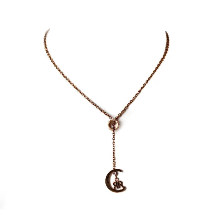 Necklaces Cerruti Cerruti Ladies Necklace Rose Gold Plated Necklaces Cerruti Cerruti Ladies Necklace Rose Gold Plated