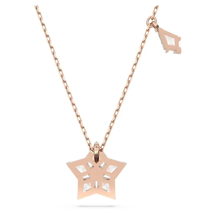 Swarovski Necklaces Swarovski Stella Necklace with pendant Kite cut Star White Rose goldtone plated 38CM x 43 CM Swarovski Necklaces Swarovski Stella Necklace with pendant Kite cut Star White Rose goldtone plated 38CM x 43 CM