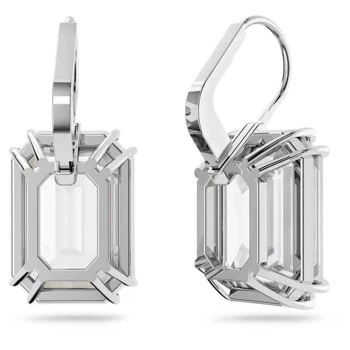 Swarovski Swarovski Millenia Drop Earrings Octagon cut White Rhodium plated Earrings Swarovski Swarovski Millenia Drop Earrings Octagon cut White Rhodium plated Earrings