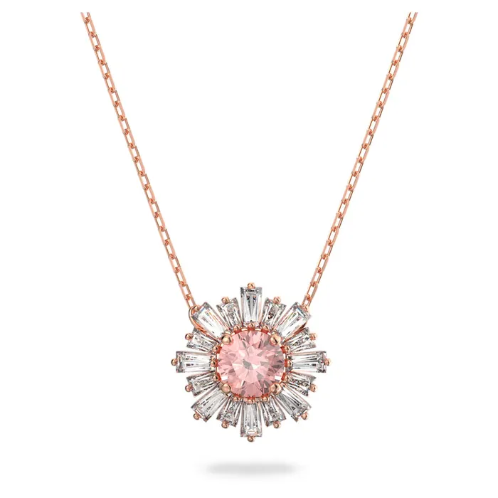 Swarovski Swarovski Sunshine Necklace Pink Rose goldtone plated Necklaces