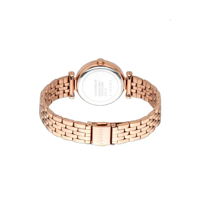 Watches Esprit Esprit Laila ll Ladies White Dial Rose Gold Watch