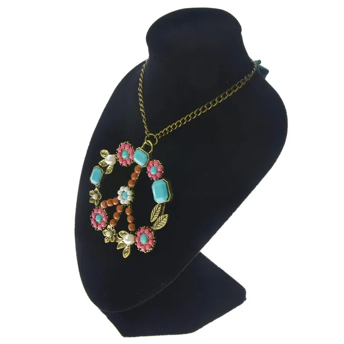wickedafstore Necklaces Hippie Peace Wreath Necklace
