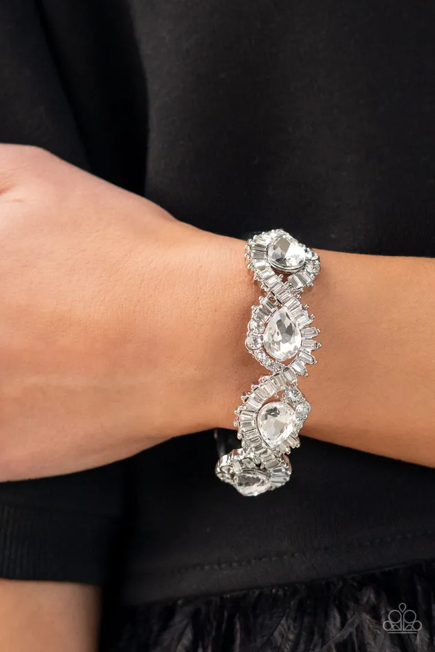 All Eyes On U Jewelry Paparazzi Accessories For the Win White Paparazzi Bracelet Bracelets